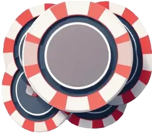 Animowana grafika żetonów pokerowych